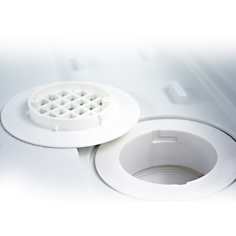 Transolid 36" x 60" Single Threshold Shower Base with Drain Cover